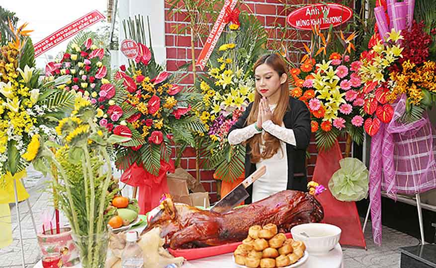 Bài cúng lễ khai trương cửa hàng, công ty , nhà xưởng chuẩn nhất