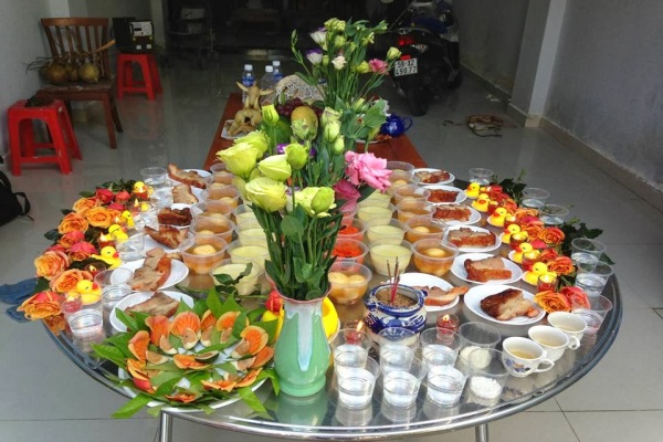 Sắm lễ cúng đầy tháng, cúng mụ