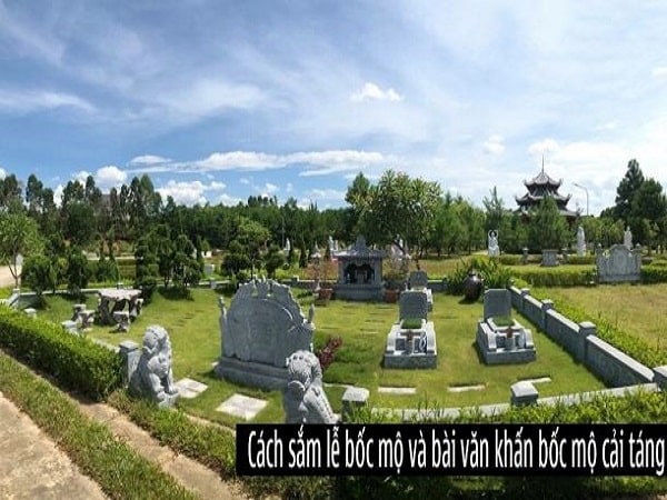 Văn khấn bốc mộ và các nghi lễ cần thiết