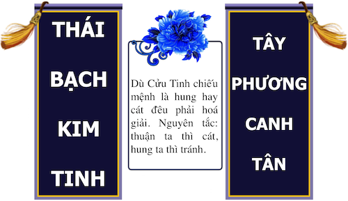 Dâng sao giải hạn cho sao Thái Bạch