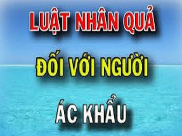 Luật nhân quả cho người ác khẩu trong đời sống hiện đại