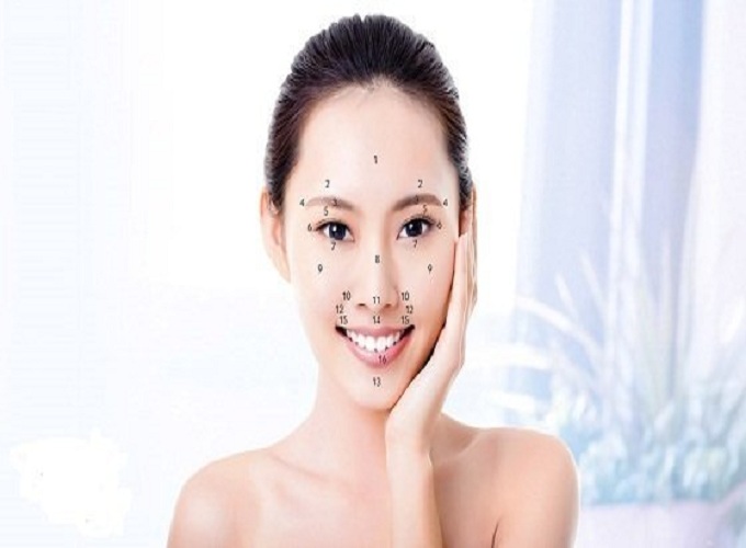 Xem bói nốt ruồi trên mặt