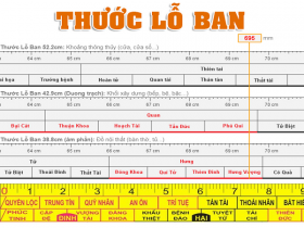 Thước lỗ ban 5m và công dụng, các dùng trong phong thủy