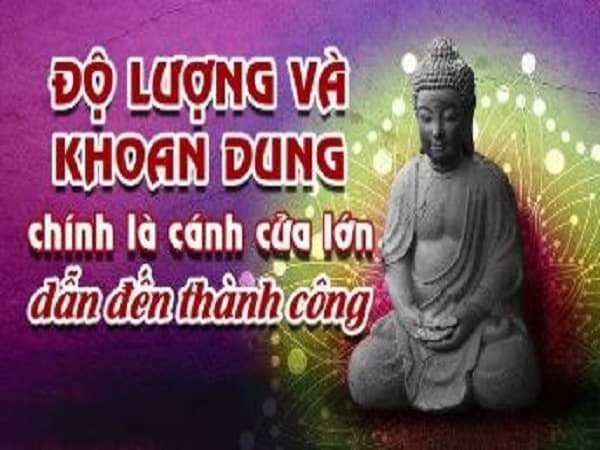 Sống với tâm từ bi, khoan dung và độ lượng