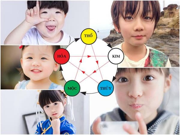 Đặt tên theo ngũ hành hợp mệnh mang may mắn, tài lộc